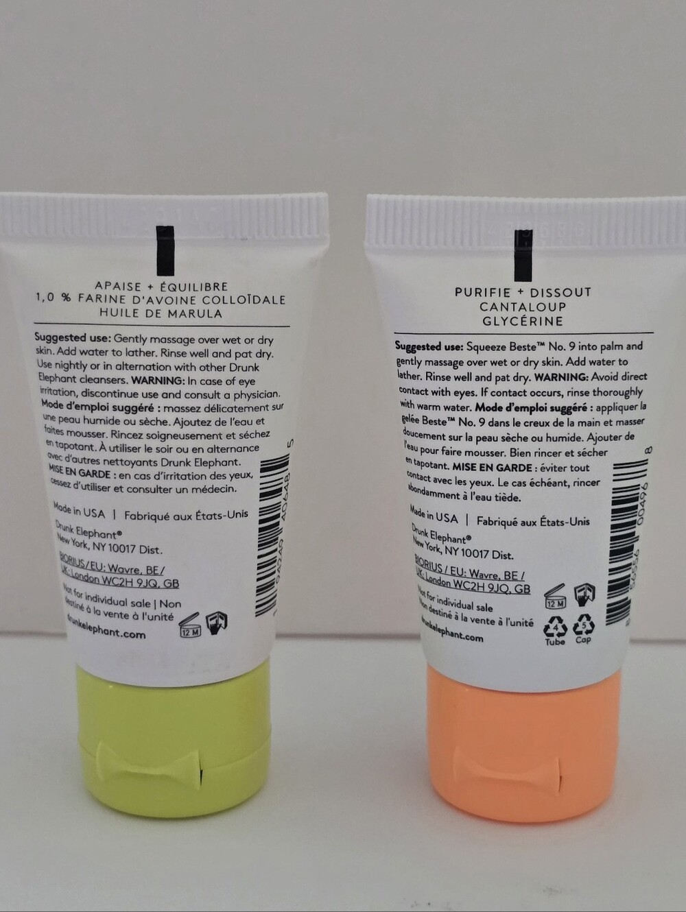 Drunk Elephant 13 Piece Travel Lot: Cleanser, Serum, D-Bronzi, Cream, Bag NEW - Picture 3 of 16